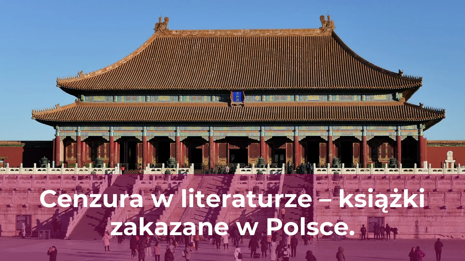 Cenzura w literaturze książki zakazane w polsce